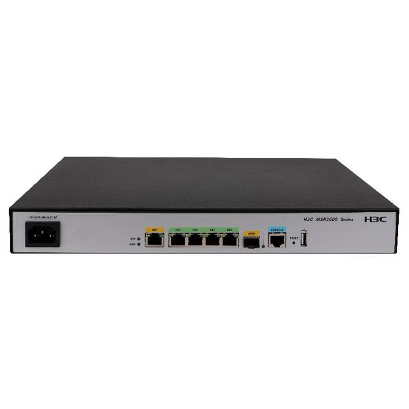 H3C MSR2600-6-X1 千兆综合业务网关(2GE WAN+4GE LA